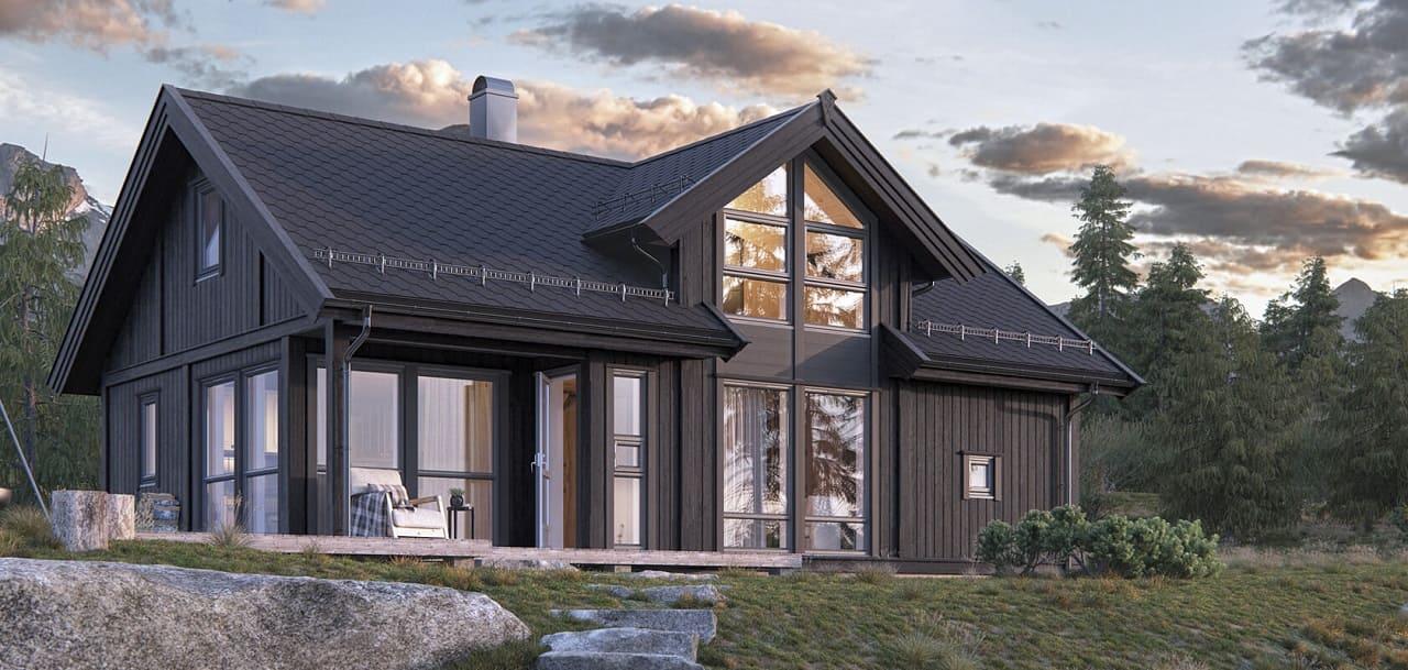 Какие выбрать окна для коттеджей