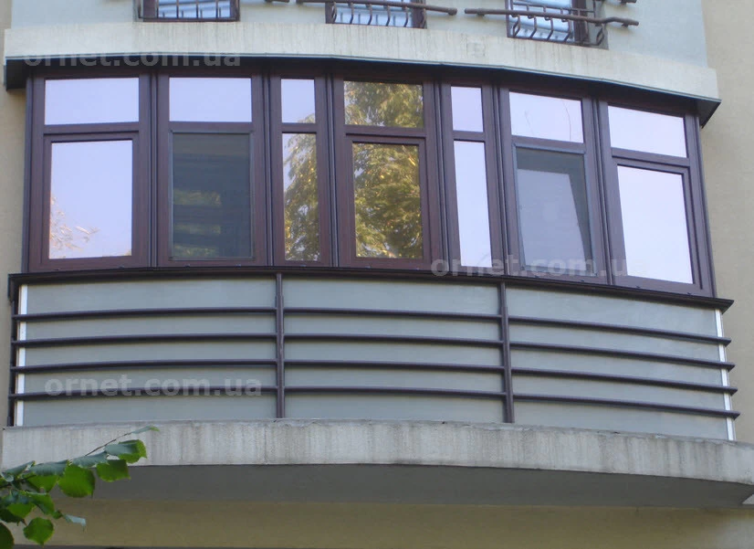 скління балкона фото