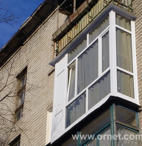 французьке скління балкона