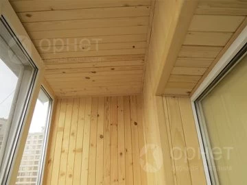 обшивка балкона